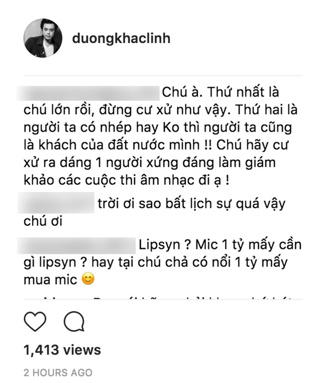 Dương Khắc Linh bất ngờ đăng đàn chê Jessica hát nhép - Ảnh 2.