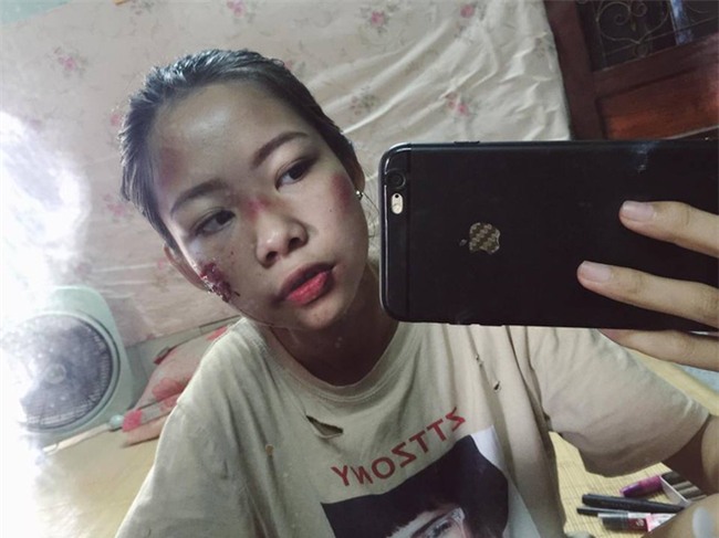 Sự thật về cô gái xinh xắn bị đánh ghen bầm dập khiến dân mạng xôn xao - Ảnh 2.