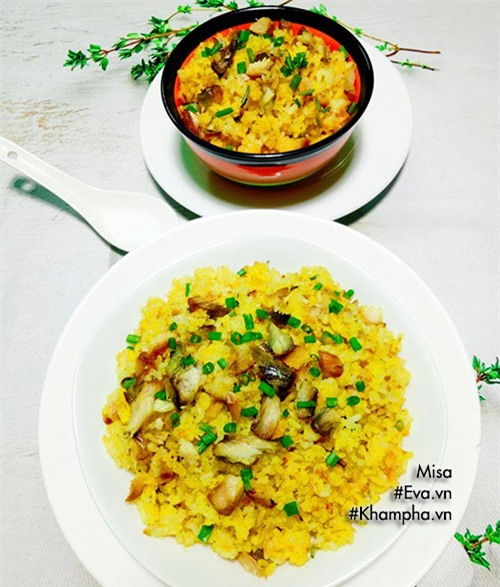 com rang ca man chuan vi, ngon lanh cho bua sang no bung - 11