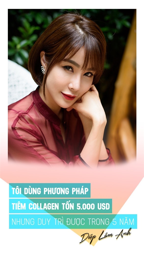 Diep Lam Anh thua nhan mat sung vi sang Han Quoc tiem mo, collagen hinh anh 6