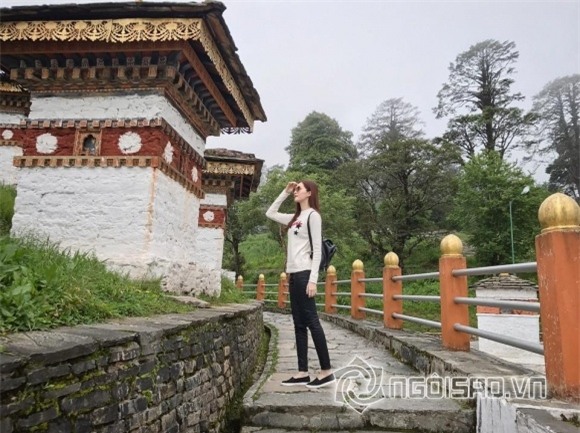 sao việt, đặng thu thảo, hoa hậu đặng thu thảo, đặng thu thảo du lịch, đặng thu thảo du lịch bhutan