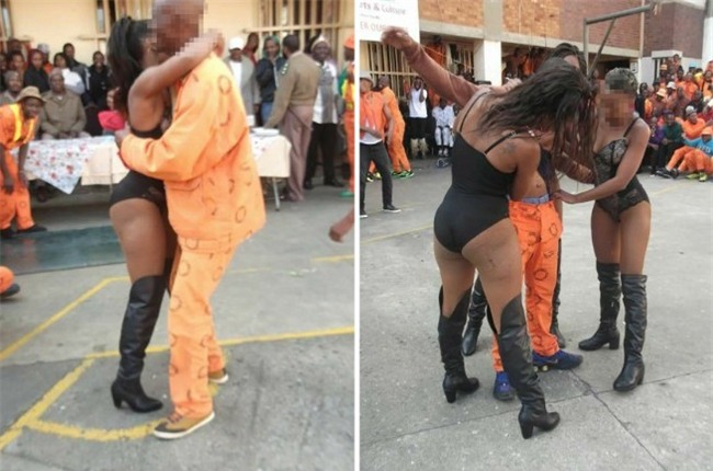 Thuê vũ nữ thoát y biểu diễn, nhảy cùng tù nhân Nam Phi - 1