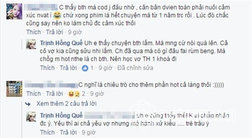 Hong Que che vo Viet Anh khong khon kheo, 'tre trau' khi to 'nguoi thu ba' ve van chong