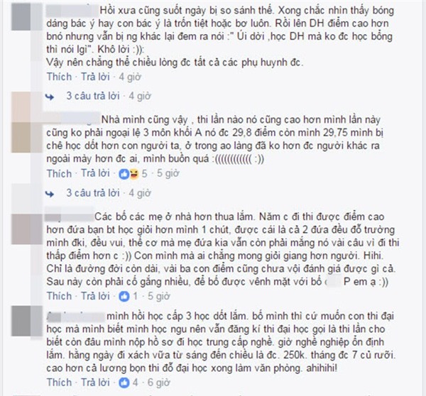 Nghìn like cho ông bố quyết mở tiệc mời cả xóm nếu con gái đạt điểm thi cao hơn con ông bạn - Ảnh 6.