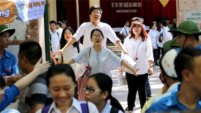 thí sinh, đăng ký nguyện vọng, tuyển sinh đại học 2017, thi thpt 2017