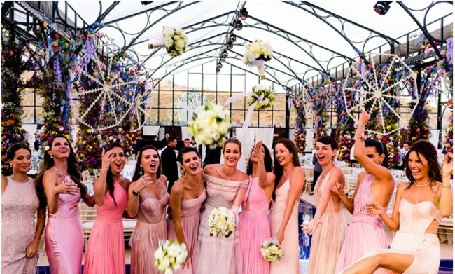 Bữa tiệc kiều nữ - đại gia ai cũng xinh như hoa hậu và sang chảnh tuyệt đối ở đám cưới thực mà như mơ - Ảnh 15.