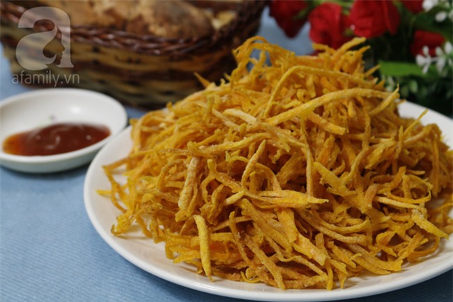 Thử ngay cách làm snack khoai lang thơm giòn ngon khó cưỡng - Ảnh 5.