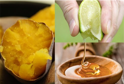 1 cu khoai lang 2 cong thuc duong trang giup da len 2-3 tone - 2