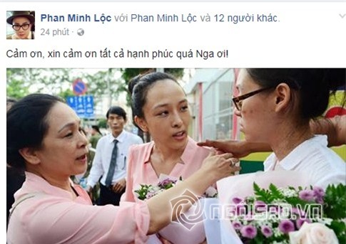 Sao Viet dong loat chuc mung khi Hoa hau Phuong Nga duoc tai ngoai