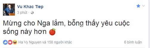 Sao Viet dong loat chuc mung khi Hoa hau Phuong Nga duoc tai ngoai