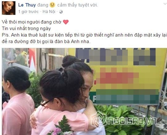 Sao Viet dong loat chuc mung khi Hoa hau Phuong Nga duoc tai ngoai