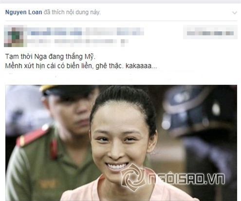 Sao Viet dong loat chuc mung khi Hoa hau Phuong Nga duoc tai ngoai