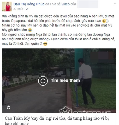 Sao Viet dong loat chuc mung khi Hoa hau Phuong Nga duoc tai ngoai