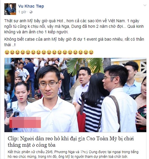 Sao Viet dong loat chuc mung khi Hoa hau Phuong Nga duoc tai ngoai