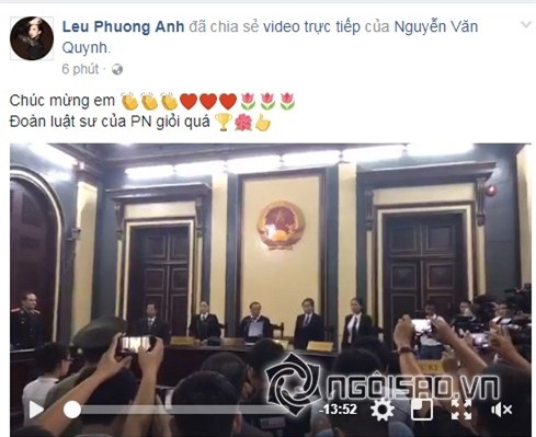 Sao Viet dong loat chuc mung khi Hoa hau Phuong Nga duoc tai ngoai
