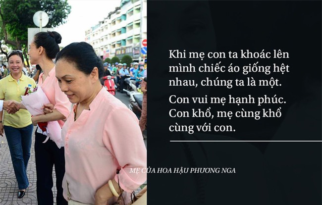 Chiếc áo đôi của mẹ con Hoa hậu Phương Nga: chuyện gà mái xù lông bảo vệ con tới cùng - Ảnh 3.