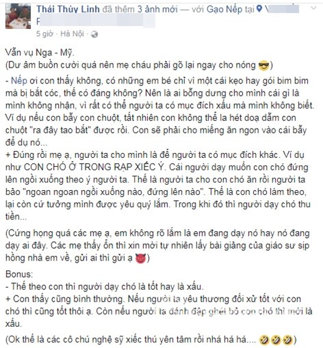 Tóc Tiên, Thái Thùy Linh, Hoa hậu Phương Nga, cao toàn mỹ