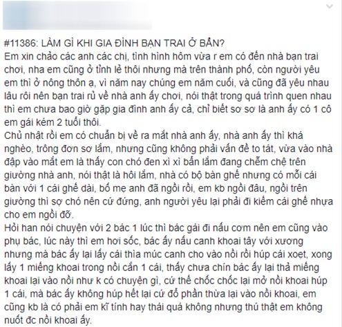 Đắng lòng cô gái lên mạng tố nhà bạn trai ở bẩn: Nhà không dùng nước rửa bát trong mấy chục năm - Ảnh 1.