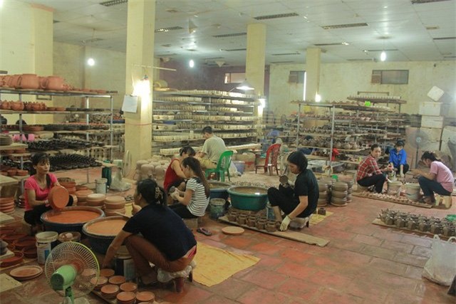 làng tỷ phú, làm giàu, bát tràng