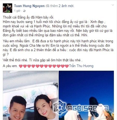 sao nam Việt, Tim, Tuấn Hưng, Việt Anh, Chí Anh