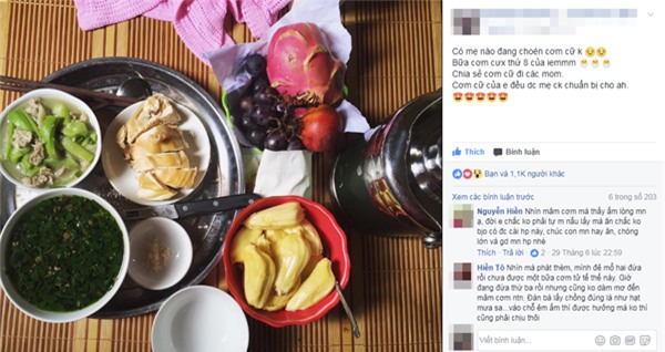 khong rau ngot luoc, thit kho nghe, com o cu cua cac me hien dai gio sang chanh lam! - 1