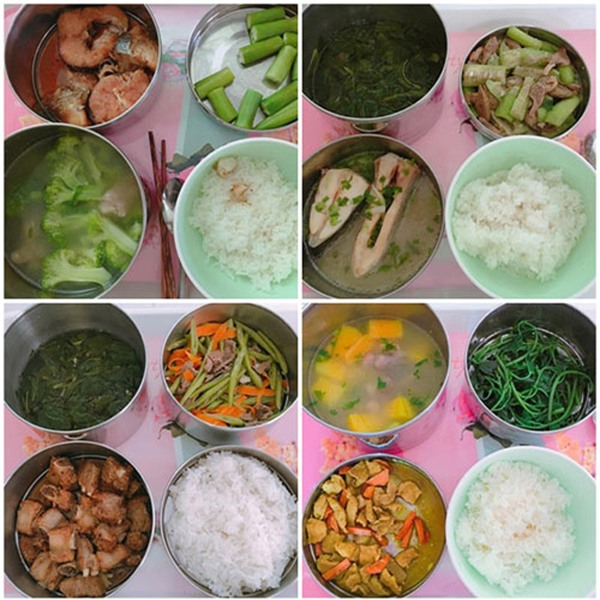 khong rau ngot luoc, thit kho nghe, com o cu cua cac me hien dai gio sang chanh lam! - 7