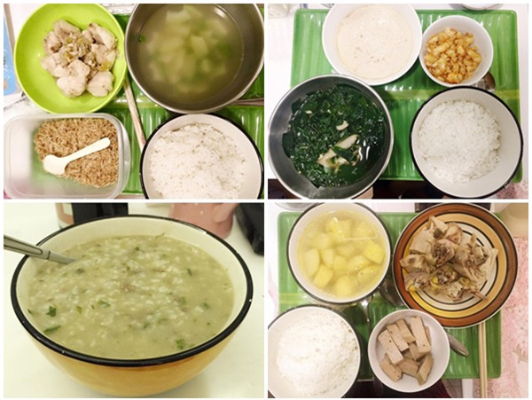 khong rau ngot luoc, thit kho nghe, com o cu cua cac me hien dai gio sang chanh lam! - 8