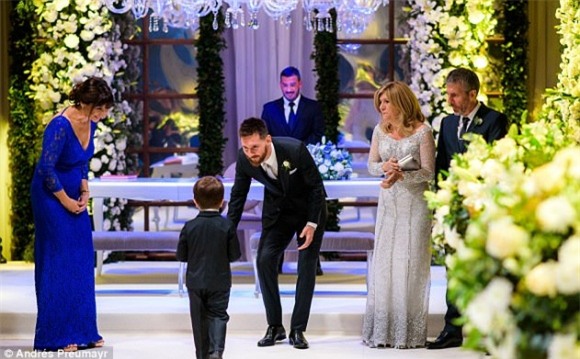 sao việt, messi, đám cưới messi, không gian đám cưới messi, vợ messi