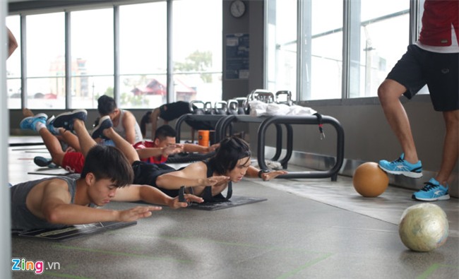 U22 Viet Nam tap the luc ngay ngay dau hoi quan hinh anh 1