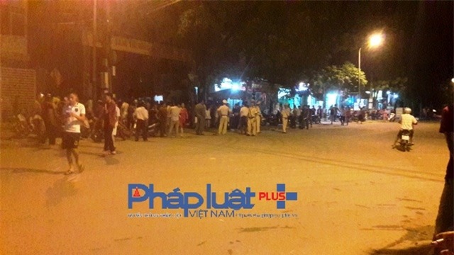 Hiện trường xảy ra vụ án mạng (ảnh Đào Tấn)