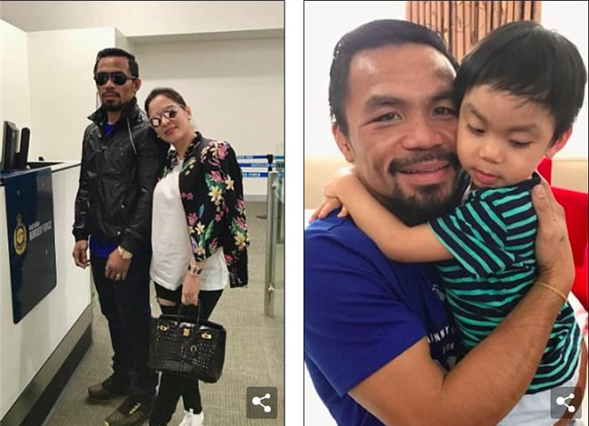 Pacquiao duoc quan doi chao don nhu nguoi hung du mat dai WBO hinh anh 4