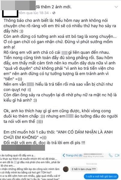 Hết hồn thanh niên tán gái kiểu mới: bắt cô gái đi viện truyền nước rồi ghi nợ 600k, trả tiền xong vẫn dọa đánh - Ảnh 5.