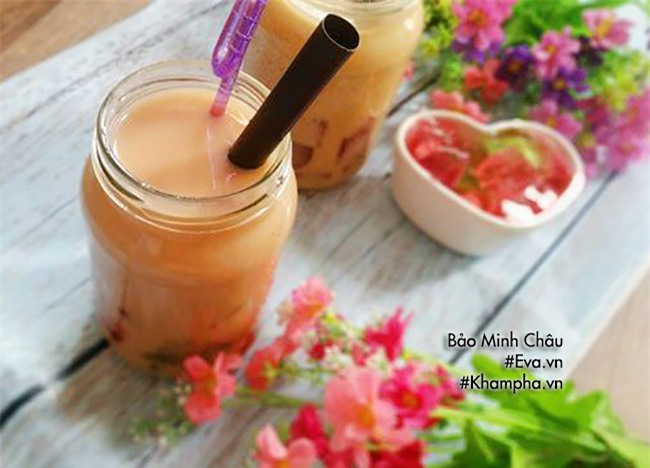 tra sua thach pho mai vua mat vua ngay ngay nong - 5