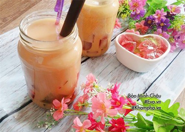 tra sua thach pho mai vua mat vua ngay ngay nong - 7