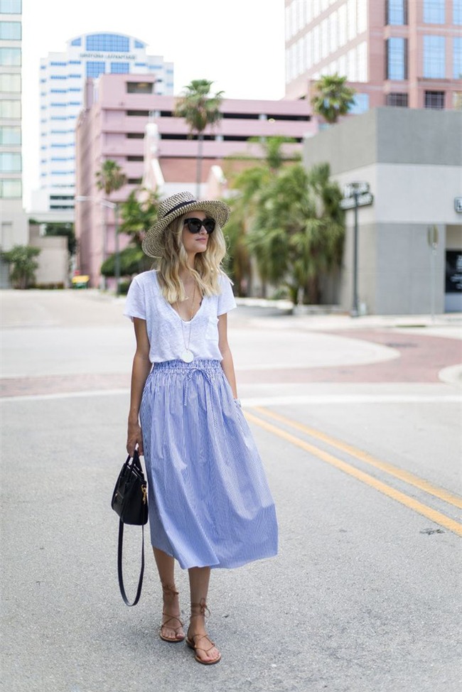 Đâu là chiếc áo diện cùng chân váy midi có thể nịnh dáng nhất - Ảnh 6.