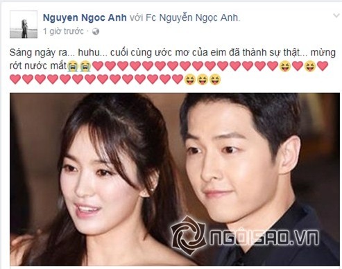 Song Hye Kyo và Song Joong Ki, Song Hye Kyo và Song Joong Ki kết hôn, sao Việt, Song Hye Kyo,  Song Joong Ki, Song Hye Kyo và Song Joong Ki hẹn hò