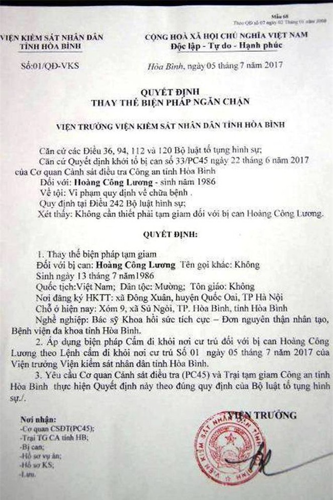 Bác sĩ bệnh viện đa khoa Hòa Bình rơi nước mắt khi biết tin bác sĩ Lương được tại ngoại - Ảnh 2.