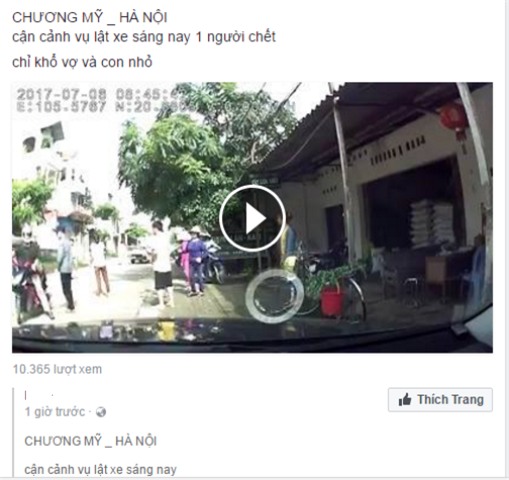 vu tai xe cong nong tu vong: xuat hien clip luc xay ra tai nan? hinh anh 1