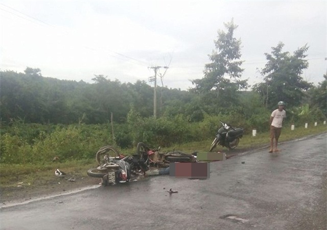 Hiện trường vụ tai nạn