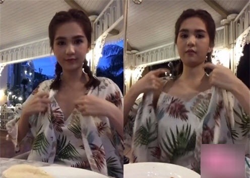 ngoc trinh mac quan sieu ngan lam