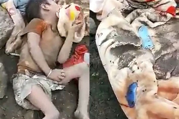 su that dam nuoc mat dang sau hinh anh be gai bi vut bo giua bai rac ban thiu - 1