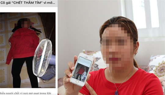 mot co gai bi cac trang mang "ep chet" 2 lan - 1