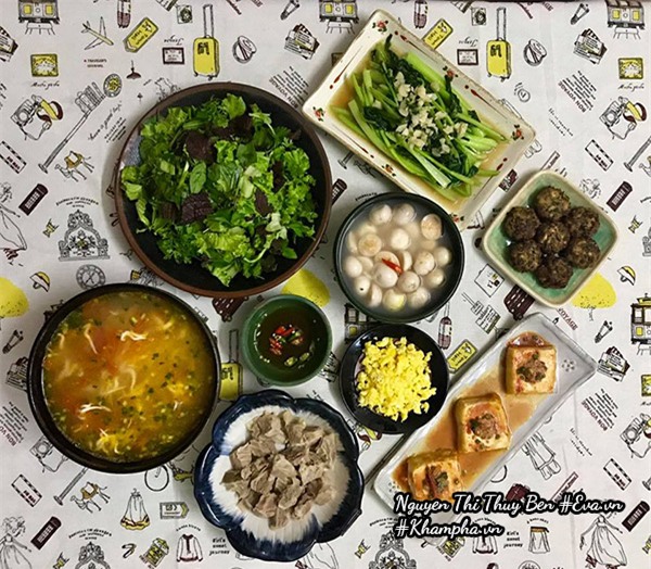 ba noi tro 8x khoe nhung mam com gia dinh “dung chuan quang ninh”, ai nhin cung them - 10