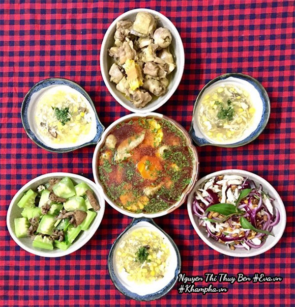 ba noi tro 8x khoe nhung mam com gia dinh “dung chuan quang ninh”, ai nhin cung them - 7