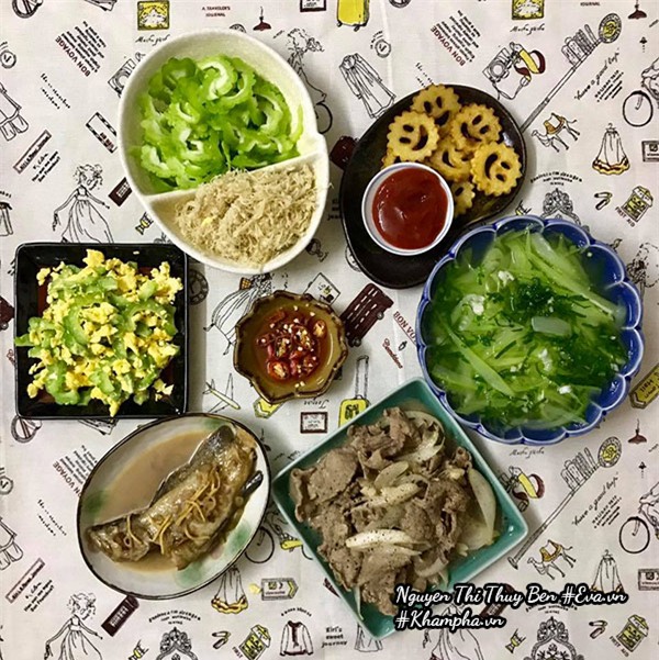 ba noi tro 8x khoe nhung mam com gia dinh “dung chuan quang ninh”, ai nhin cung them - 9