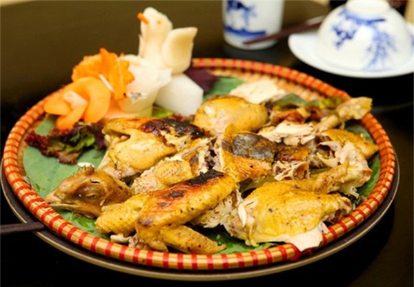 ga boc dat set - mon an cua ga an may len ban tiec hoang cung - 3