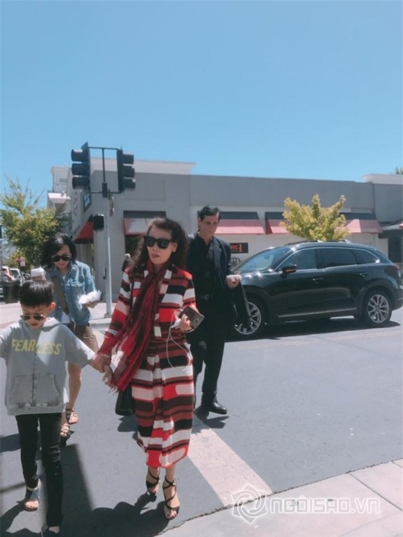 Hồ Ngọc Hà, Hồ Ngọc Hà và con trai, Hồ Ngọc Hà ở Mỹ, gia đình Hồ Ngọc Hà , ca sĩ Hồ Ngọc Hà