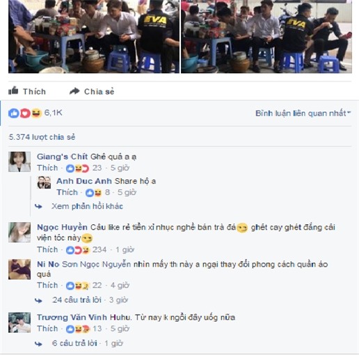 Bình luận kêu gọi mọi người chia sẻ