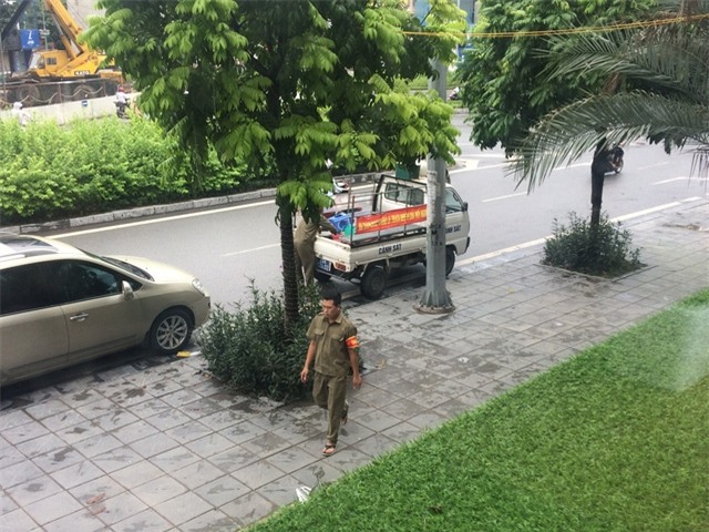 Hàng trà đá bị tịch thu