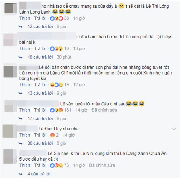 Bố mẹ nhờ đặt tên con thật chất ngầu, dân mạng ào ào tư vấn: Lê Xanh Chưa Chín, Mai Cơn Pheo - Ảnh 5.